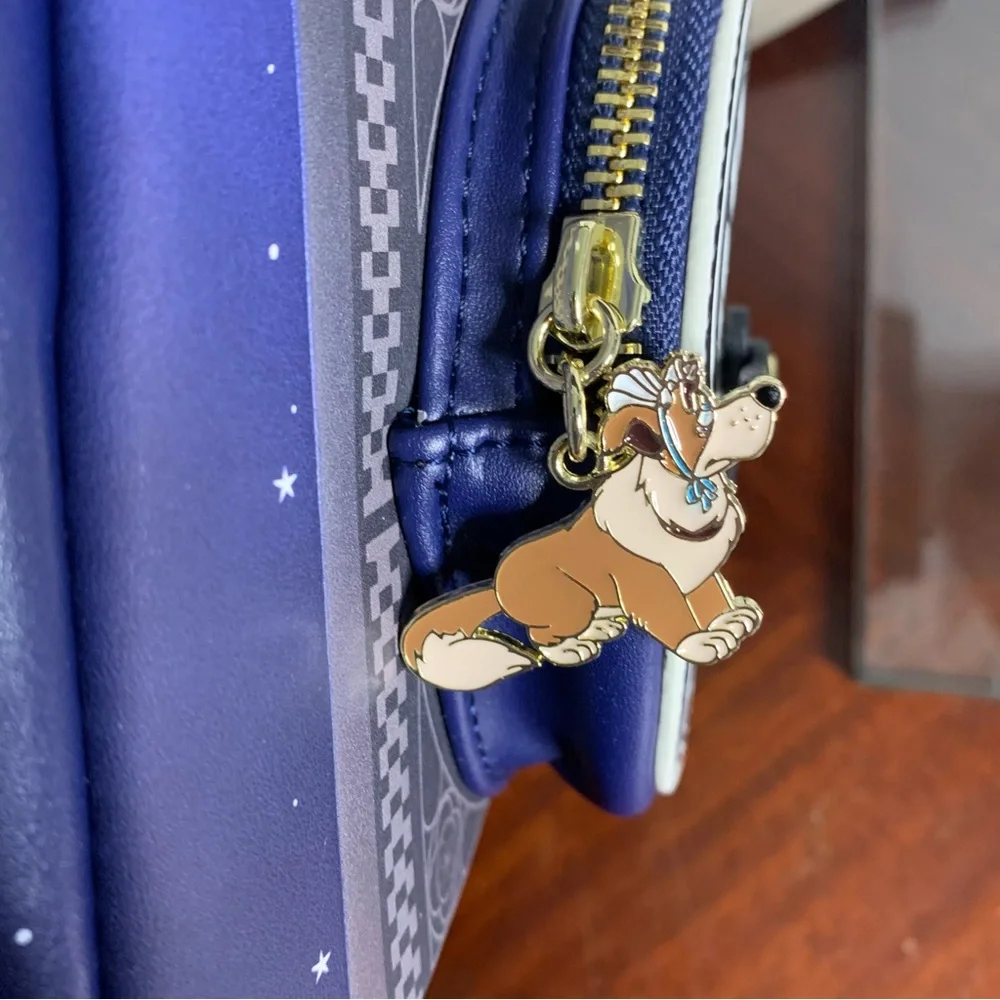 NWT Loungefly X Disney Peter Pan Glow in the Dark Mini Backpack